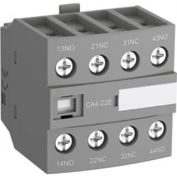 ABB CA4-22M 2xN/O 2xN/C Auxiliary Contact Block