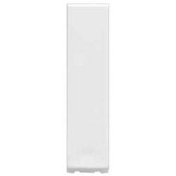 MK K186WHI Logic Plus Euro Data Half Module Blank 12.5x50mm White