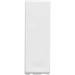 MK K188WHI Logic Plus Euro Data 1 Module Blank 25x50mm White