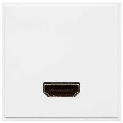 MK K5807WHI Logic Plus Euro 50x50mm Female HDMI white socket outlet