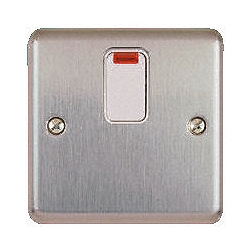 MK K5233MCO 20a DP Switch with Neon Matt Chrome