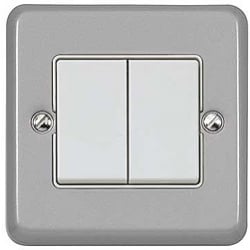 MK K3787ALM Echo Metalclad Plus 2gang 2 Channel Switch Transmitter
