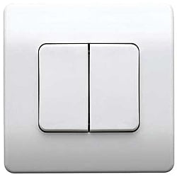 MK K4789WHI Echo Logic Plus flush 2g 1Ch. White Switch Transmitter