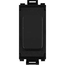 Schneider Get GUGBB Ultimate Grid Blank Module Black Moulded Plastic