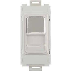Schneider Get GUGTELSWSS Secondary BT Telephone White, Stainless Steel