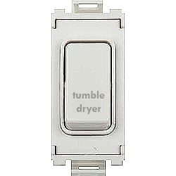 Schneider Get GUG20DPTDW 20ax DP Grid Switch - Tumble Dryer