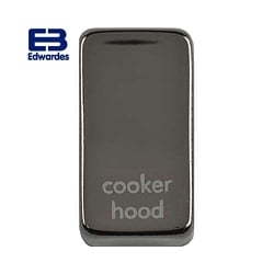 Schneider Get GUGRCHBN Cooker Hood Rocker Cap Black Nickel