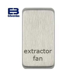 Schneider Get GUGREFSS Extractor Fan Rocker Cap Stainless Steel