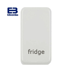 Schneider Get GUGRFRPW Fridge Rocker Cap Painted White