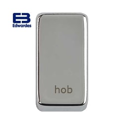 Schneider Get GUGRHOMS Hob Rocker Cap Mirror Steel