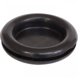 Unicrimp QGROM20CLOSED 20mm Semi Blind PVC Grommet.Each Loose
