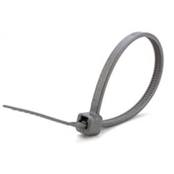 Unicrimp QTS370S 370mm x 4.8mm Nylon Silver Cable Ties (100)