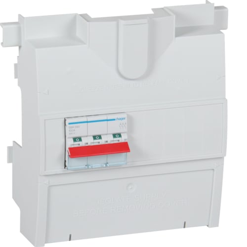 Hager JK11004S 100a 4 Pole JK1 Switch Incomer Kit