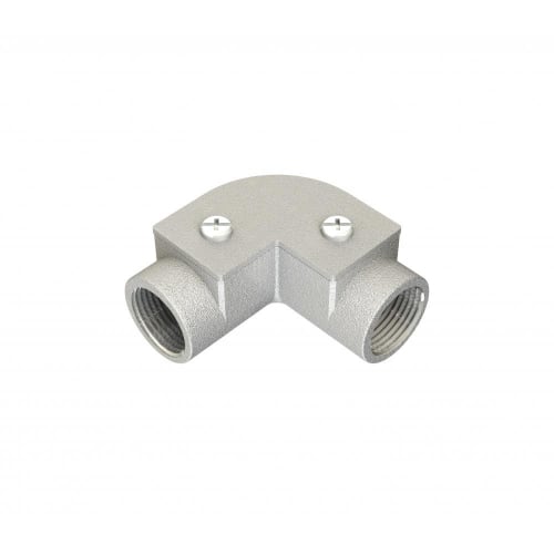 Metpro 25mm Galvanised inspection elbow