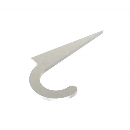 Metpro 25mm Galvanised flat crampet