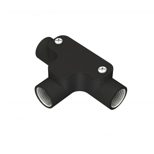 Metpro 25mm Black enamel inspection tee