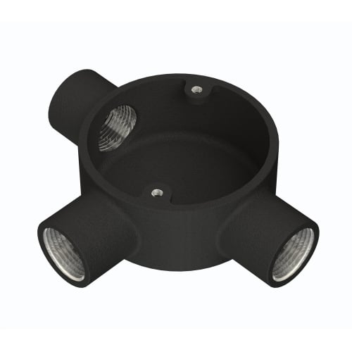 Metpro 20mm Black enamel 3 way tee BESA box