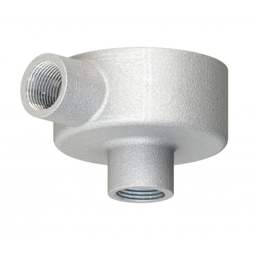Metpro 20mm Galvanised back outlet terminal BESA box