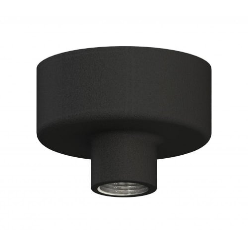 Metpro 20mm Black enamel back outlet plain BESA box