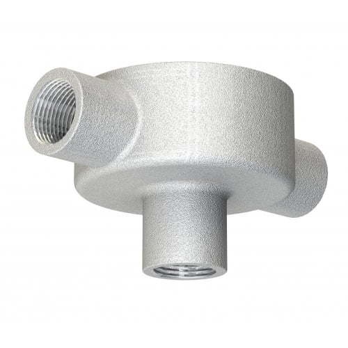 Metpro 20mm Galvanised back outlet through BESA box