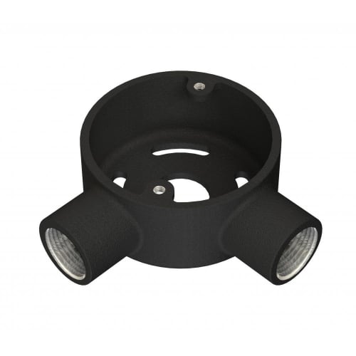 Metpro 20mm Black enamel angle extension BESA box