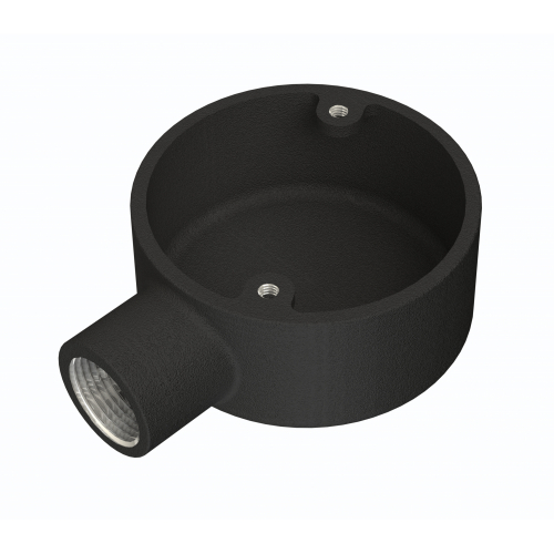 Metpro 20mm Black enamel 1 way terminal BESA box