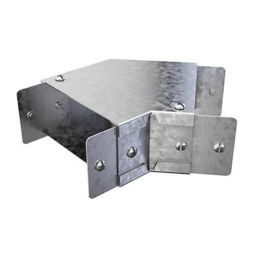 Trench SA2245T Galvanised 50x50mm 45 degree bend top lid