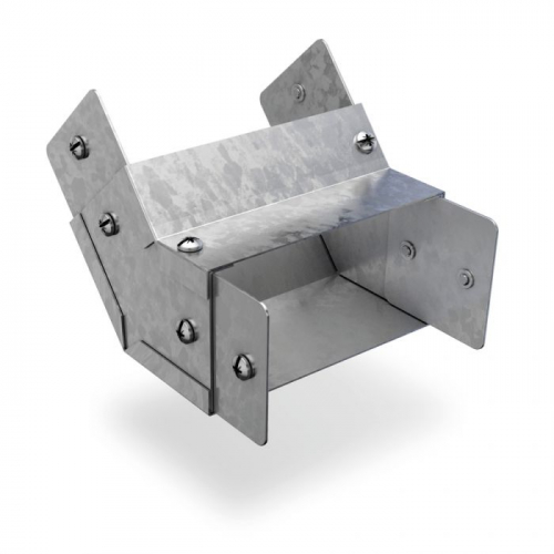 Trench SA4245I Galvanised 100x50mm 45 degree bend internal lid
