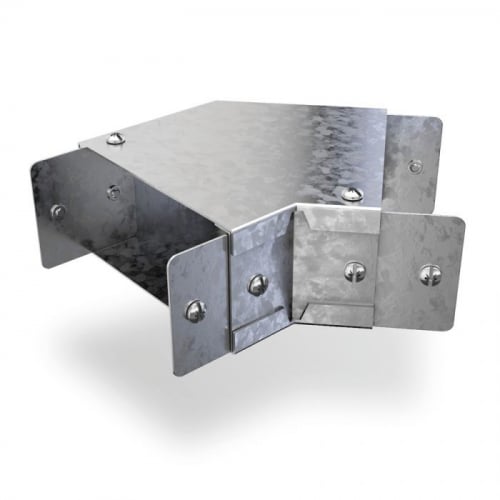 Trench SA6645T Galvanised 150x150mm 45 degree bend top lid