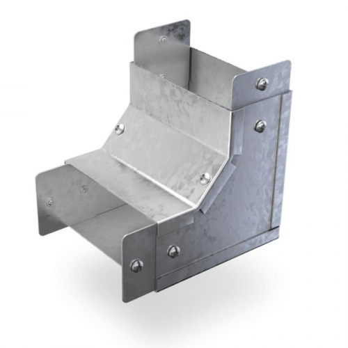 Trench SA3390I Galvanised 75x75mm 90 degree bend internal lid