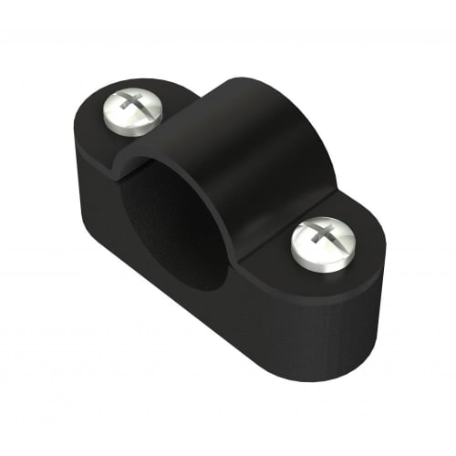 Metpro 25mm Black enamel heavy distance saddle