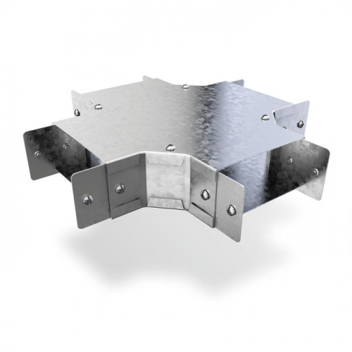Trench SA664WI 150x150mm Galvanised top lid 4 way intersection
