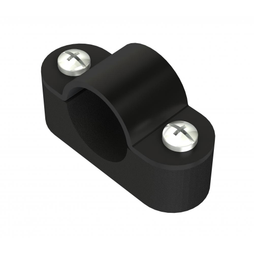 Metpro 20mm Black enamel heavy distance saddle