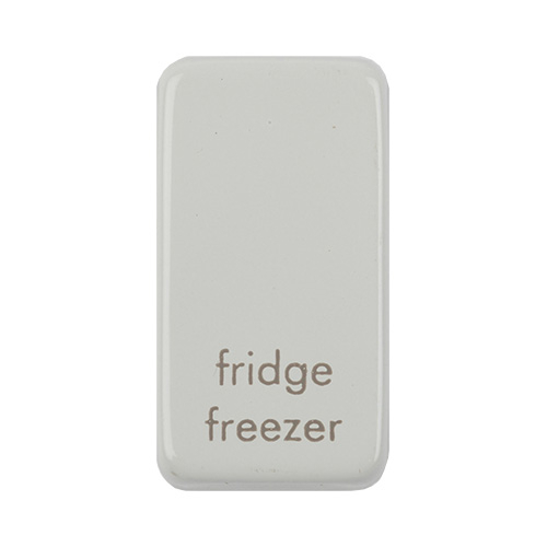 Schneider Get GUGRFRFZPW Fridge Freezer Rocker Cap Painted White