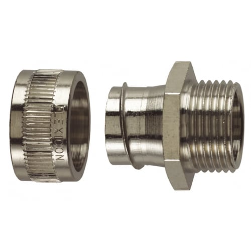 Flexicon FU25M25M 25mm male fixed conduit gland