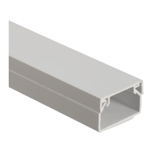 Schneider Mita EM1W 16mmx16mmx3m White uPVC Plain Mini Trunking