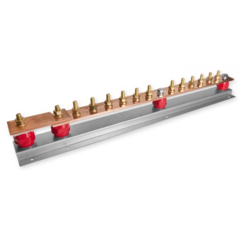Robson EBAR12-1 12 Way Copper Earth Bar With Disconnecting Link