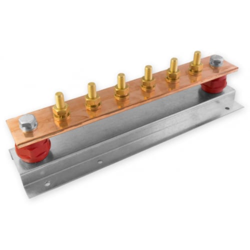 Robson EBAR6 6 Way Copper Earth Bar