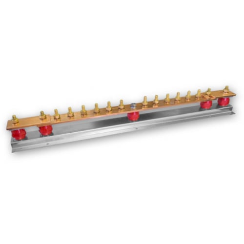 Robson EBAR10-2 10 Way Copper Earth Bar With 2 Disconnecting Links