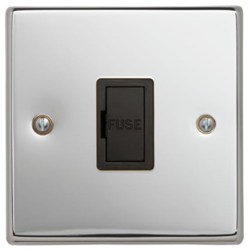 Contactum SIG3364PSB Signature 13a un-switched Spur Polished Chrome