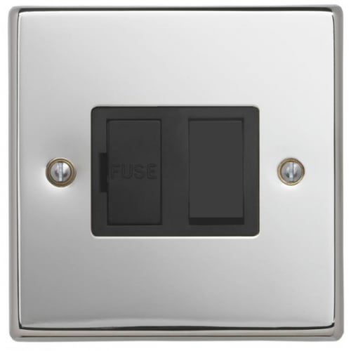 Contactum SIG3366PSB Signature 13a switched spur Polished Chrome