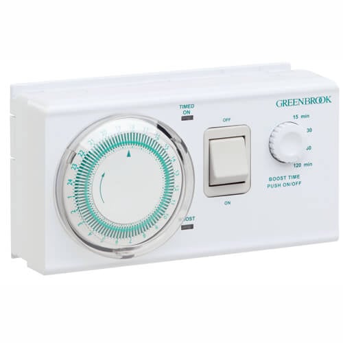 Kingshield T109-C 16amp Dual Tariff 15-120min Booster Timer