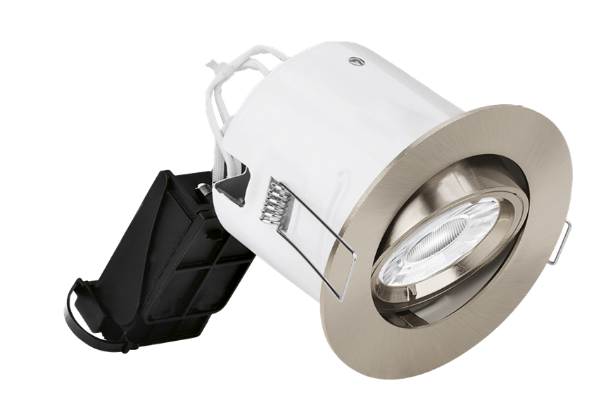 Aurora EN-DLM982X GU10 240v Fire Rated Adjustable Downlight - Edwardes