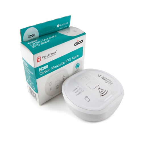 Aico EI208 10 Year Life Sealed Lithium Battery Carbon Monoxide Alarm