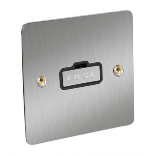 CED FSPSCB Sat.Chm. Flat Plate 13a Connection Unit Un-swi. Blk.insert