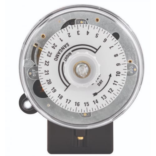 Sangamo S254.2 20amp 3pin 24hour Time Switch with Day Omit
