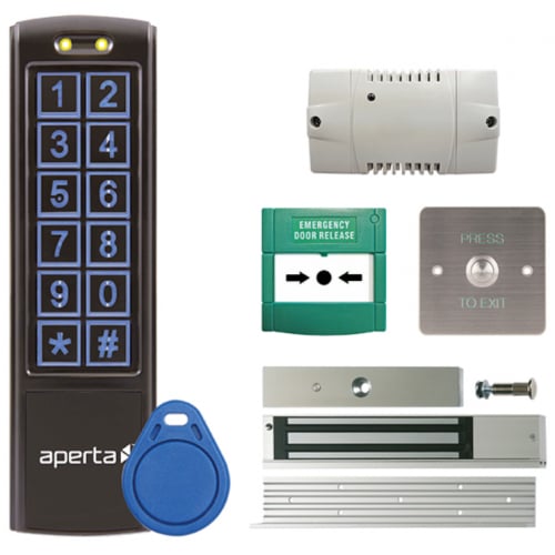 ESP EZTAG3PROB IP65 Keypad And Proximity Reader Door Entry Unit Black