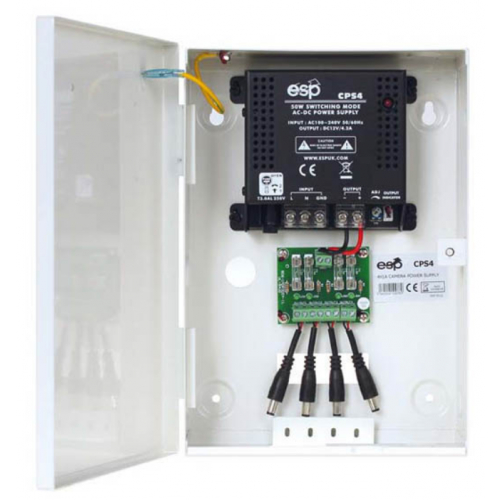 ESP CPS4 Witness 4way 4amp Boxed power supply