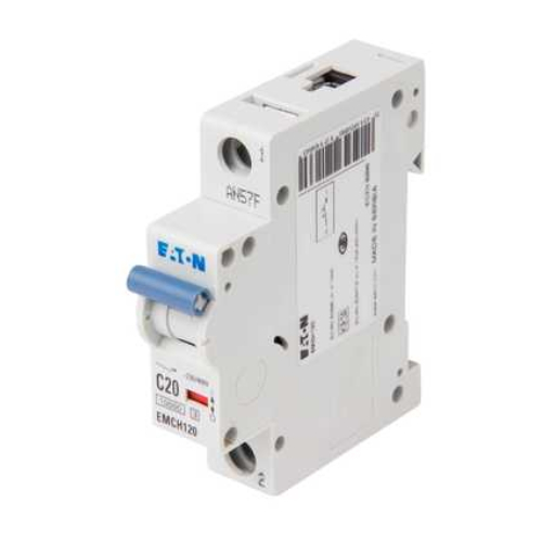 Eaton MEM EMCH120 20 Amp 1 pole type C 15kA Memshield 3 MCB