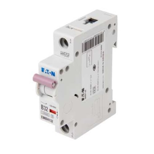 Eaton MEM EMBH132 32 Amp 1 pole type B 15kA Memshield 3 MCB